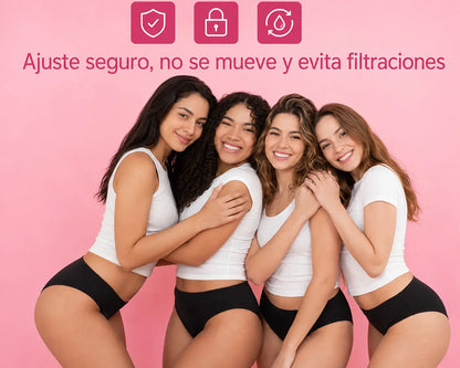 Calzones menstruales | Flujo Leve –  Moderado