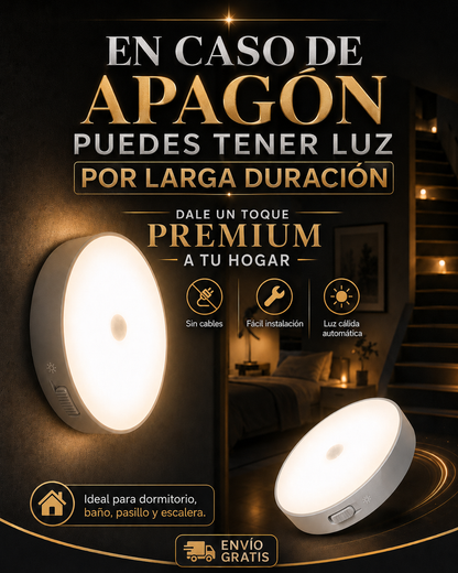 Luz led con sensor Inteligente