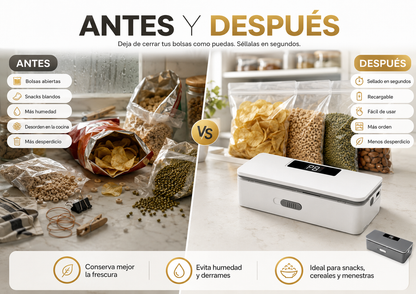 Sellador de Bolsa Portatil
