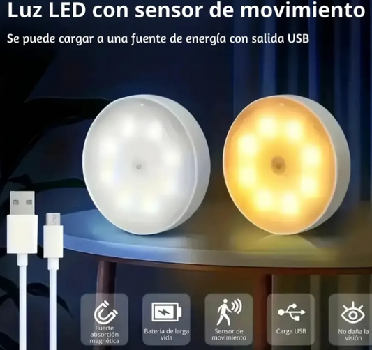 Luz led con sensor Inteligente
