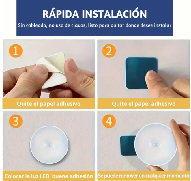 Luz led con sensor Inteligente