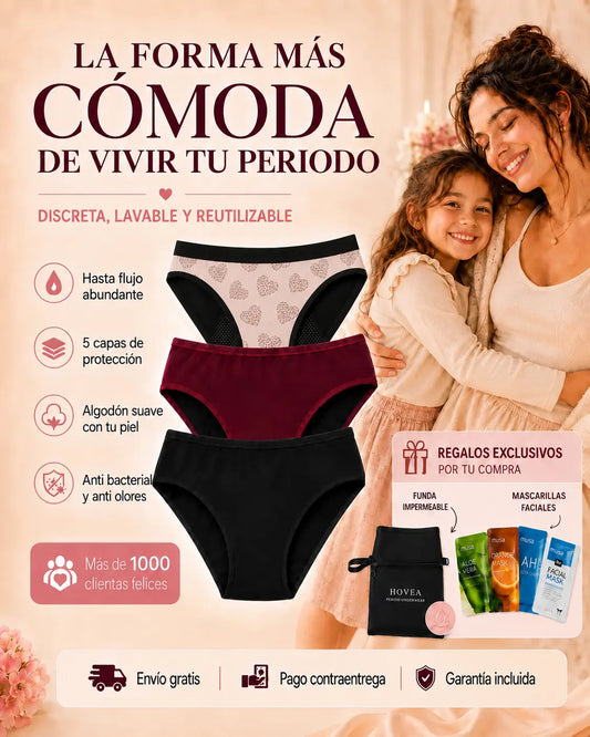 Kit de Calzones Menstruales