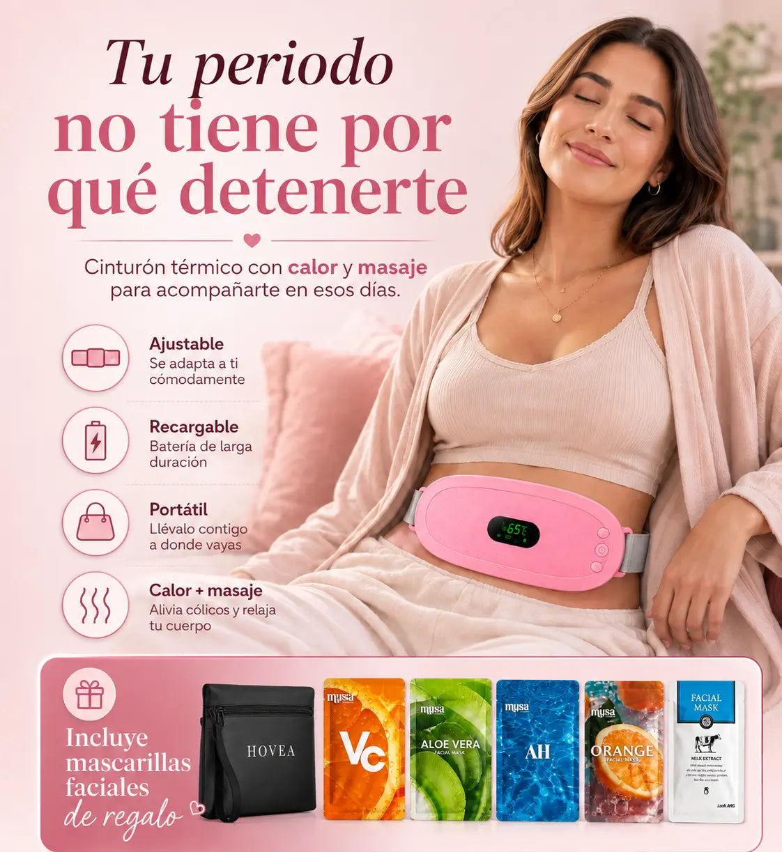 Cinturon termico para colicos