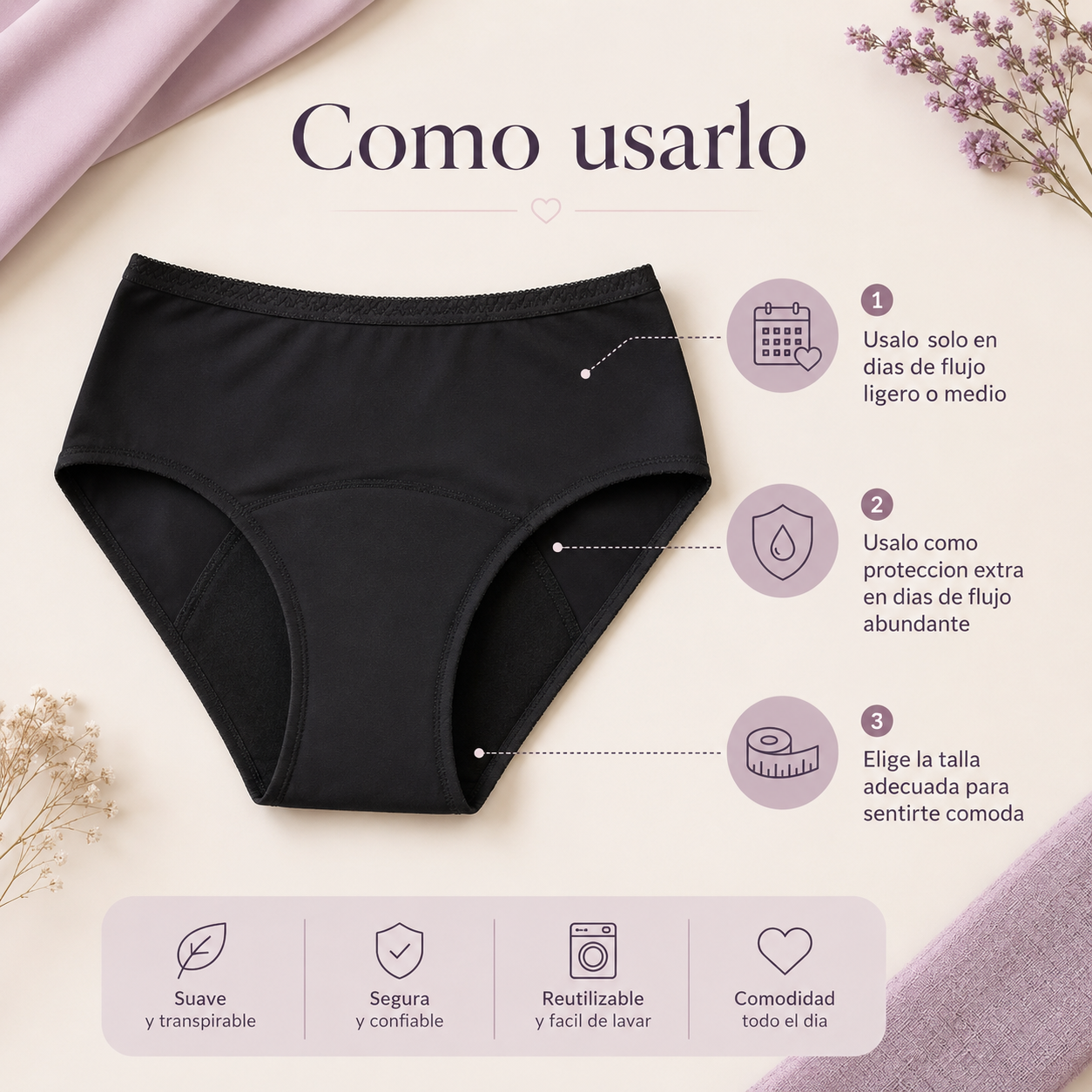 Calzones Menstruales